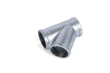 Чугунные Y-образные фитинги 45 градусов